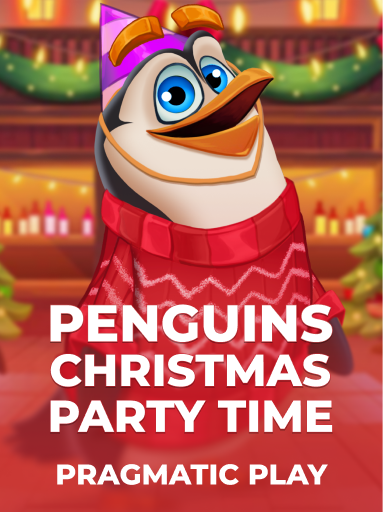 Penguins Christmas Party Time